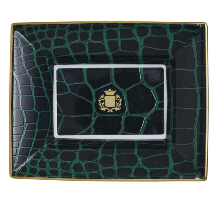 Prouna Vide Poche Alligator Jewelry Tray