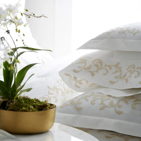 Scandia Home San Remo Embroidered Percale Pillowcase