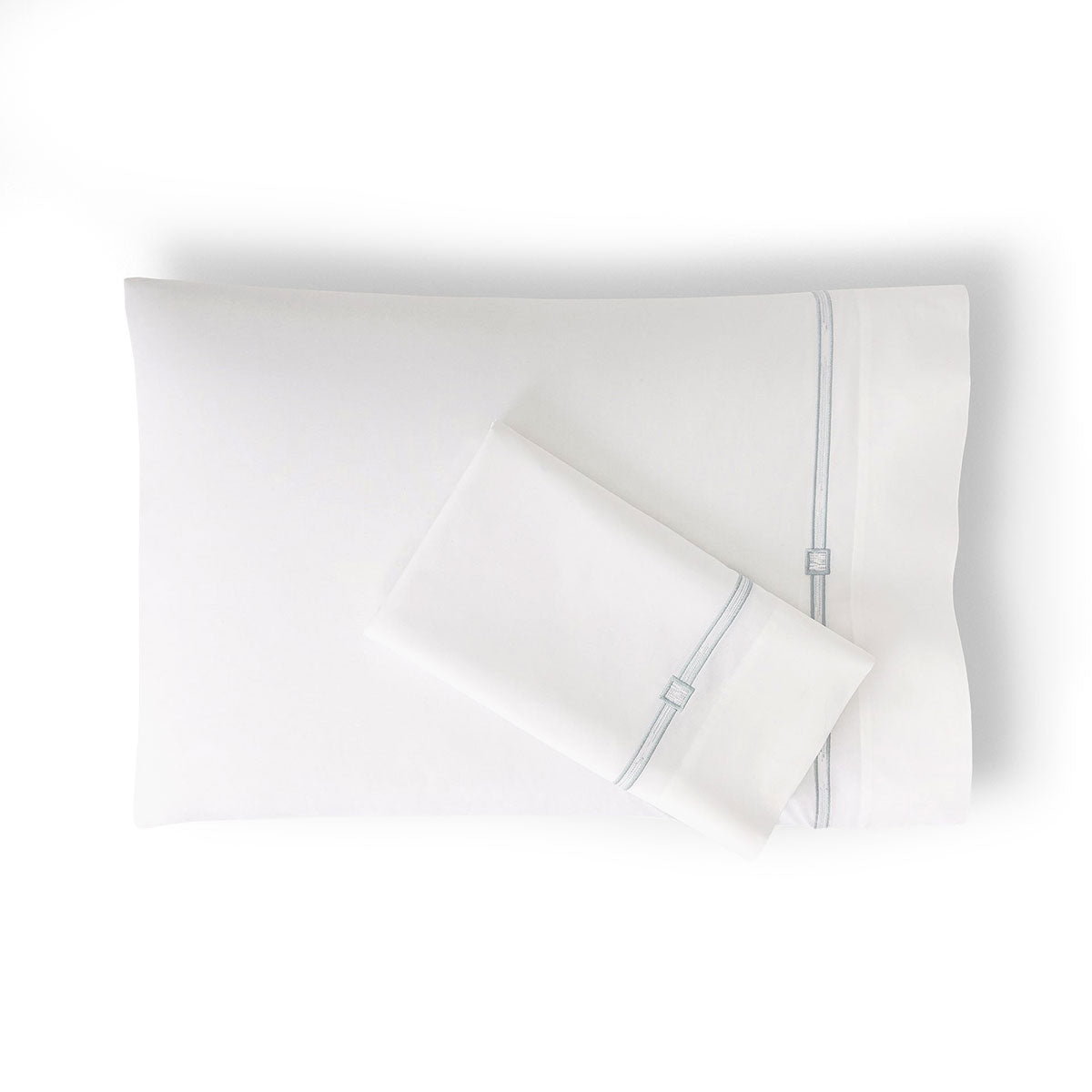 An image of Scandia Home Lisetta Percale Pillowcase
