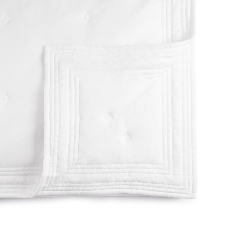 An image of Michael Aram Quilted Coverlet