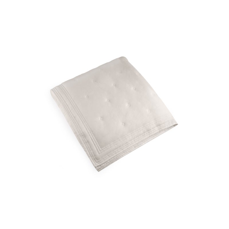 An image of Michael Aram Quilted Coverlet