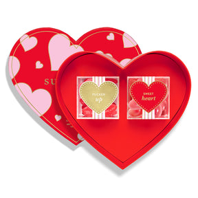 Sugarfina Valentine's Day Heart 2 PC Candy Bento Box