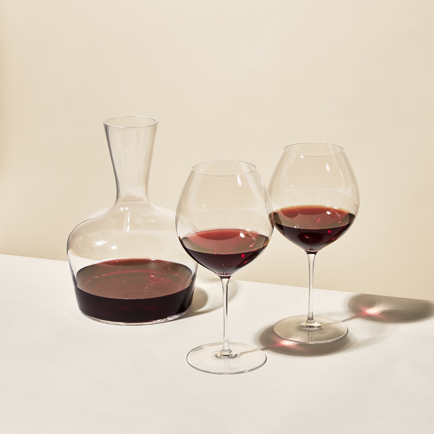 An image of Richard Brendon Occasional Collection Burgundy Glass - Set 6