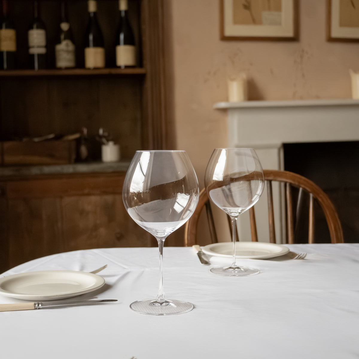 Richard Brendon Occasional Collection Burgundy Glass - Set 4