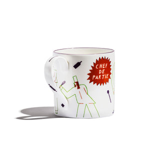 Richard Brendon Dip Cappuccino Cup, Smoke