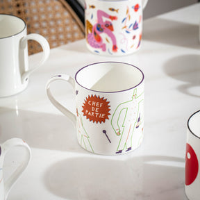 Richard Brendon Dip Cappuccino Cup, Smoke