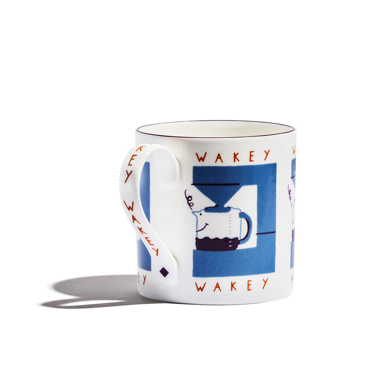 Richard Brendon Print Club London Large Mug - Max Machen - Wakey Wakey