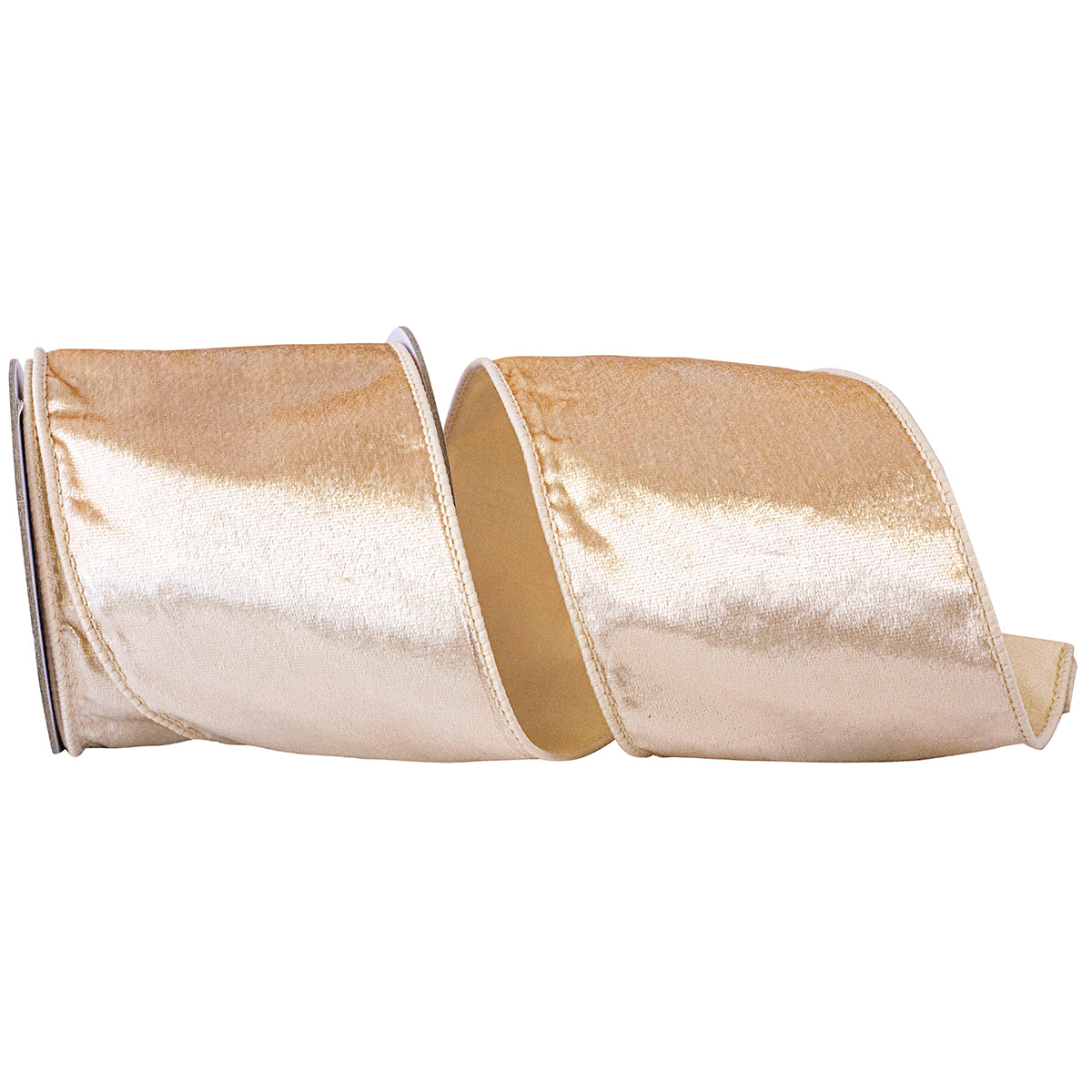 Reliant Ribbon Designer Plush Velvet Elite Wired Edge - 4in, 5yd