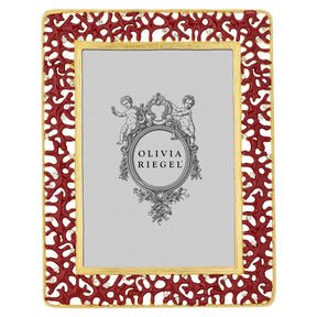 Olivia Riegel Coral Enamel 5" x7" Picture Frame