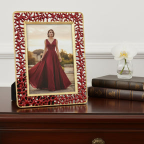 Olivia Riegel Coral Enamel 5" x7" Picture Frame