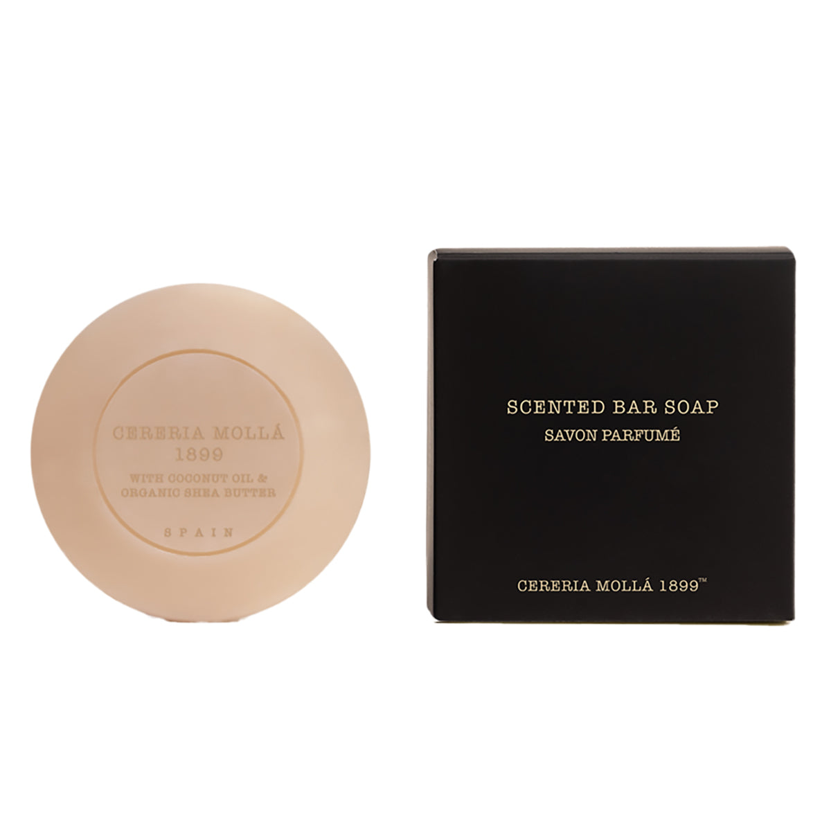 An image of Cereria Molla Bulgarian Rose & Oud Scented Soap - 3.5 oz / 100g