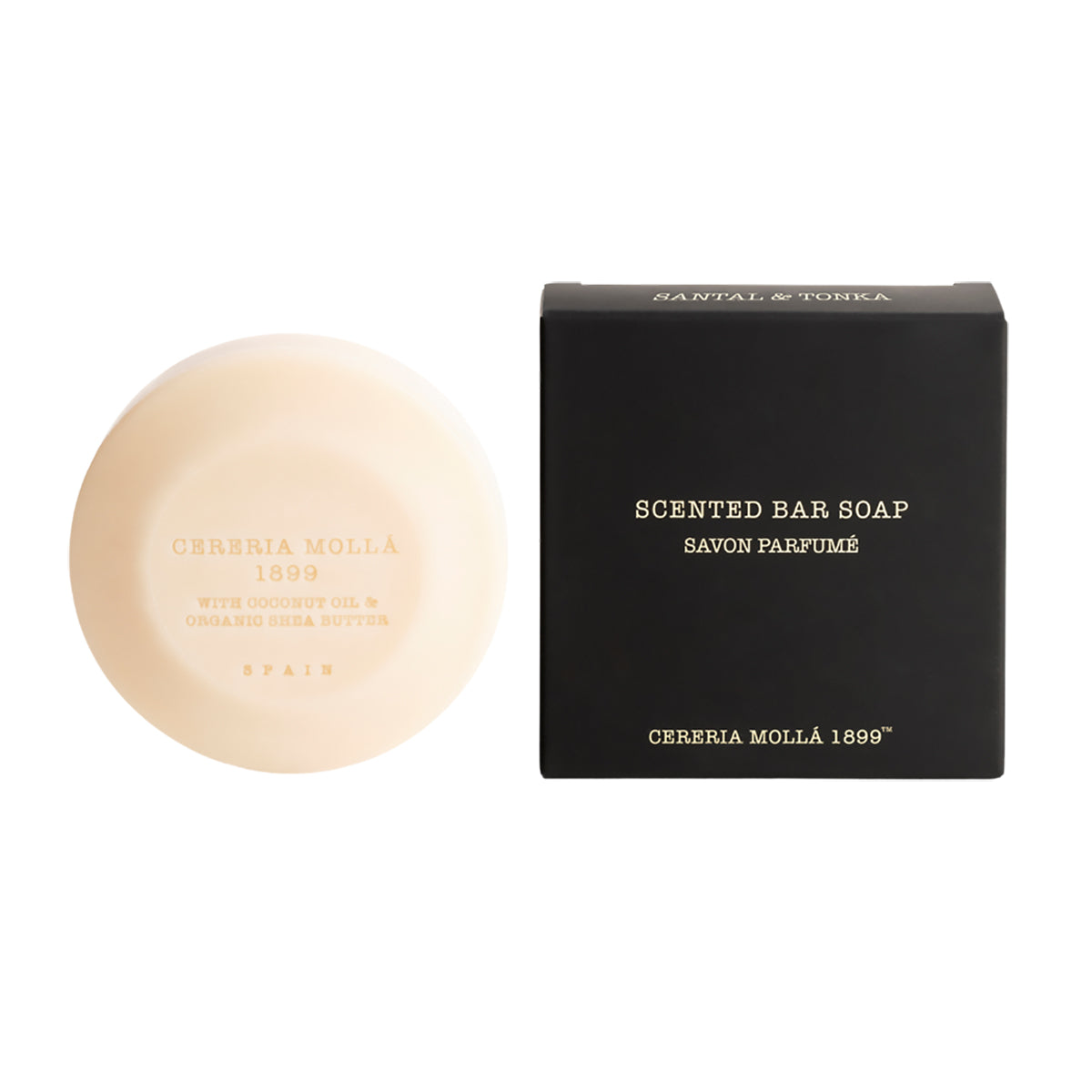 Cereria Molla Santal & Tonka Scented Soap - 3.5 oz / 100g