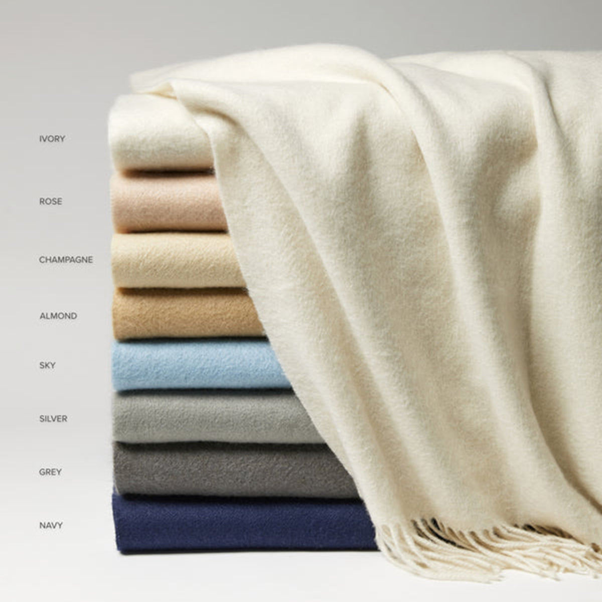An image of Sferra Dorsey Cashmere Throw