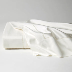 Sferra Giza 45 Seta Flat Sheet Candlelight