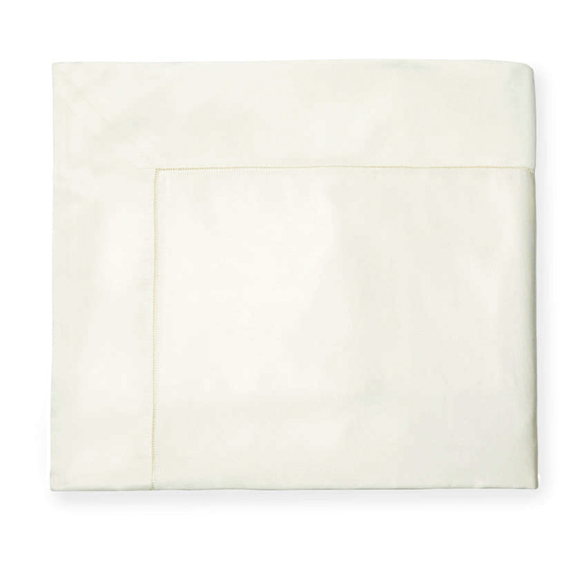 An image of Sferra Giza 45 Seta Flat Sheet Candlelight