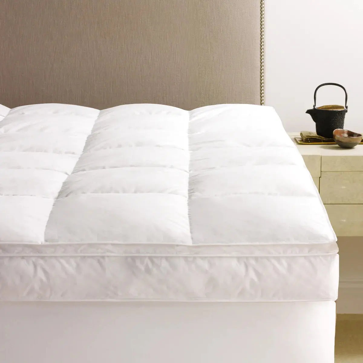 Scandia Home White Pillowtop Featherbed