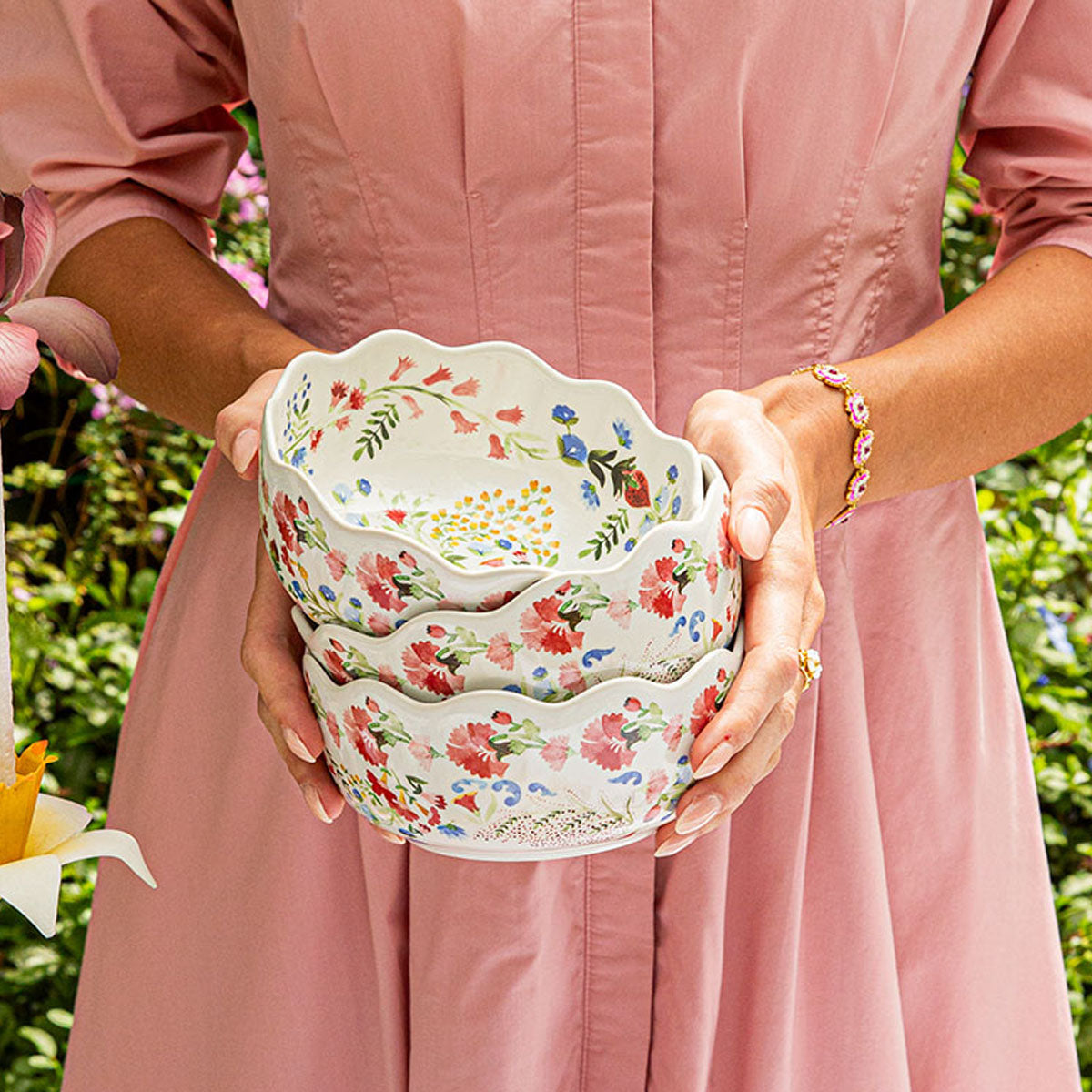 An image of Juliska Sofia Cereal/Ice Cream Bowl - Multi