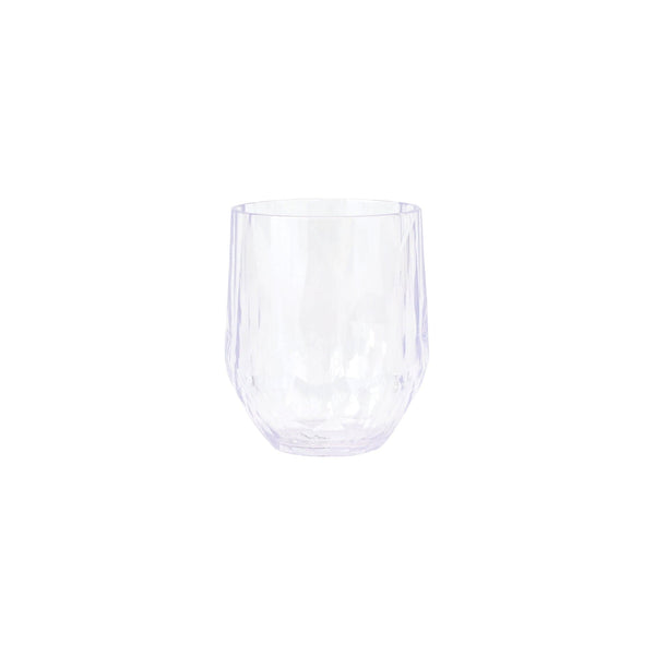 An image of Vietri Superglass Stemless Wine Glass