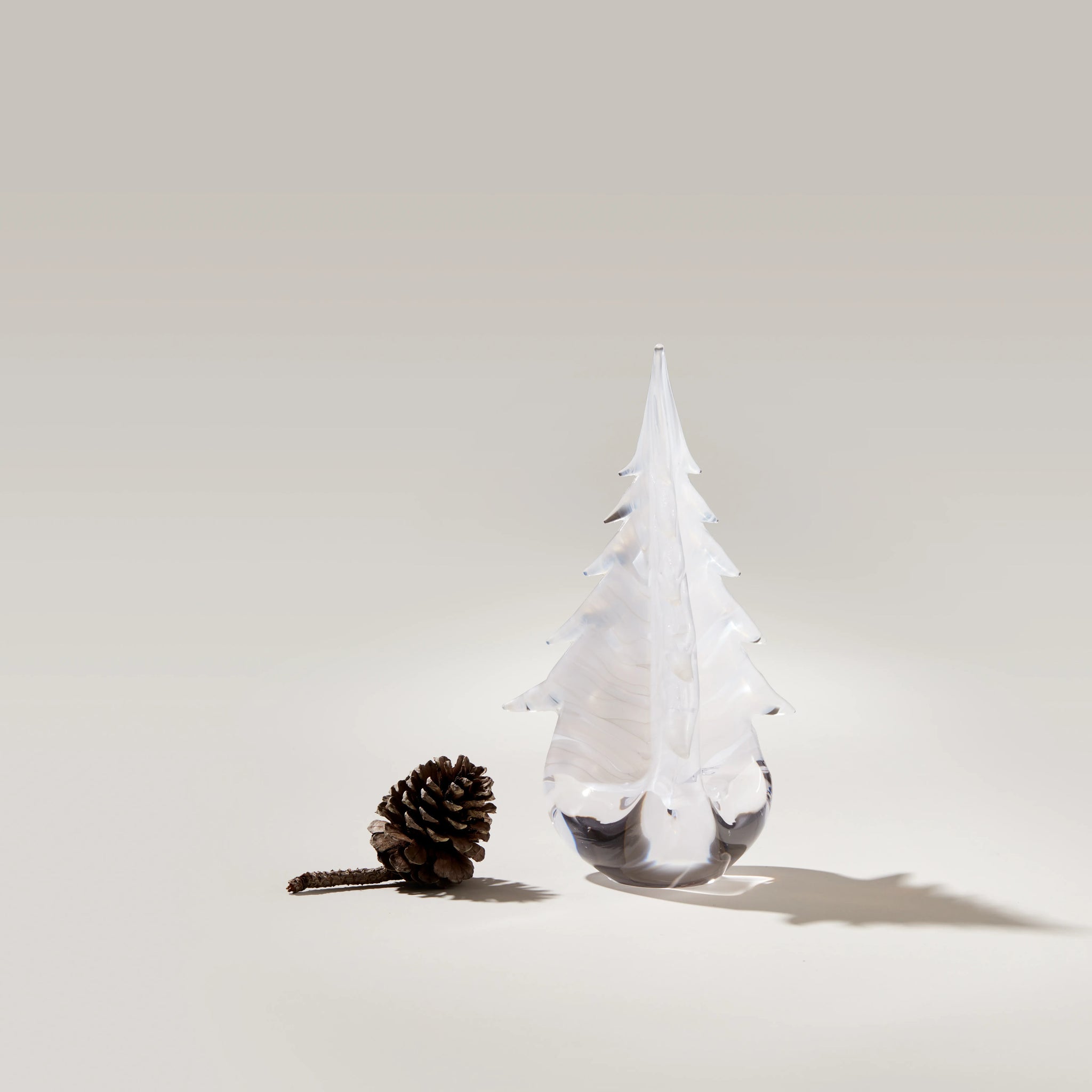 Simon Pearce Snowdrift Evergreen in Gift Box
