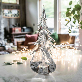 Simon Pearce Vermont Twist Evergreen in Gift Box