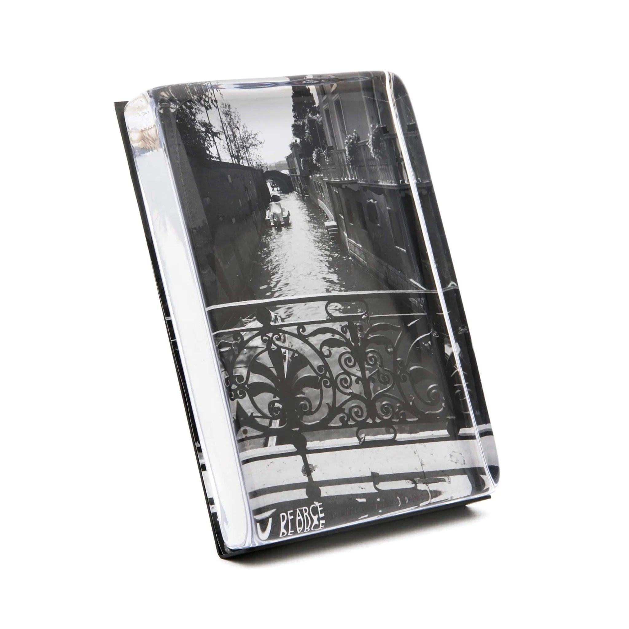 Simon Pearce Woodbury Vertical Photo Block in Gift Box