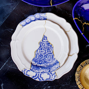 Vietri Storia Baroque Dinner Plate