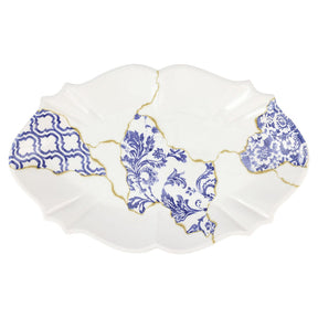 Vietri Storia Baroque Oval Platter