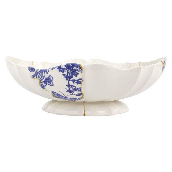 Vietri Storia Scalloped Large Oval Centerpiece