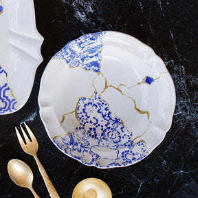 Vietri Storia Baroque Serving Bowl