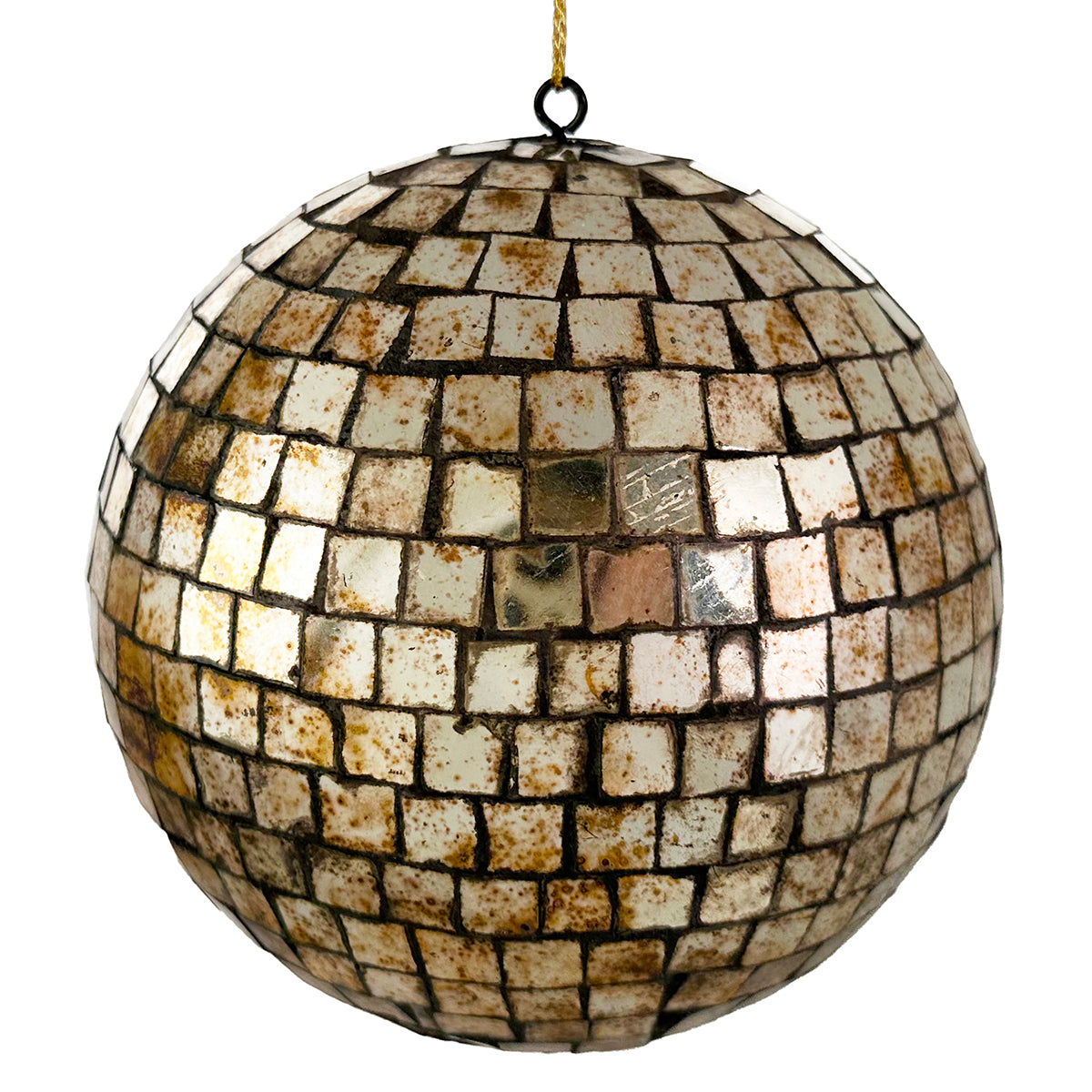 An image of Shishi Mirrored Glass Ball Ornament