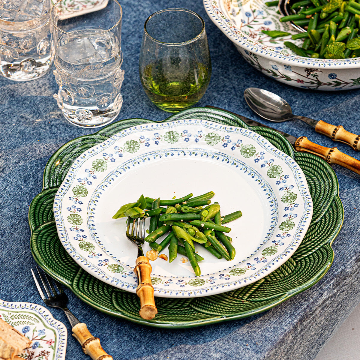 An image of Juliska Villa Seville Dinner Plate  - Chambray