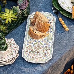 Juliska Villa Seville 15" Hostess Tray - Chambray