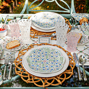 Juliska Villa Seville Scalloped Salad / Dessert Plate - Chambray