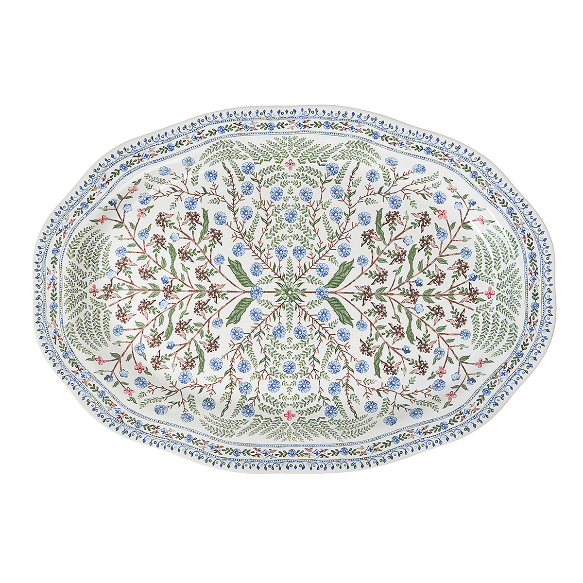 An image of Juliska Villa Seville 17" Platter - Chambray