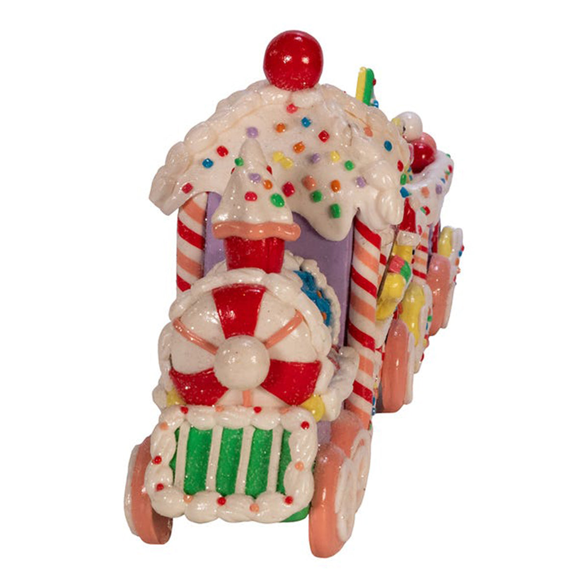 An image of Kurt Adler Gingerbread Claydough Train Set