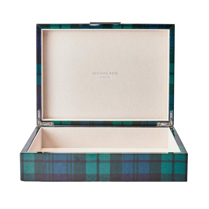 Addison Ross Tartan Decorative Box