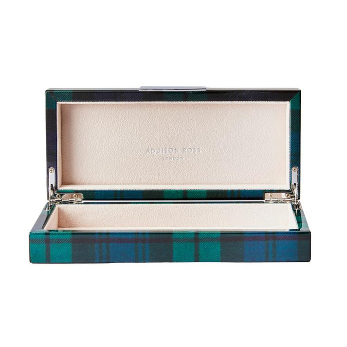 An image of Addison Ross Tartan Decorative Box