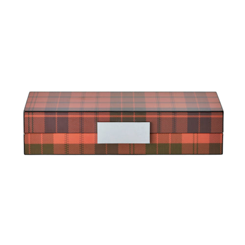 An image of Addison Ross Tartan Decorative Box