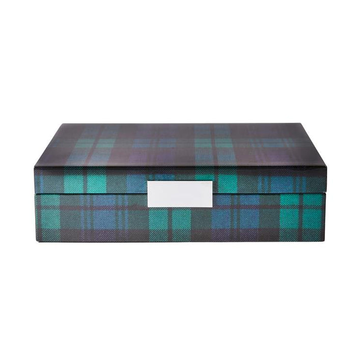 An image of Addison Ross Tartan Decorative Box