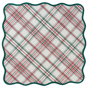 Juliska Merry Tartan 52" Square Tablecloth