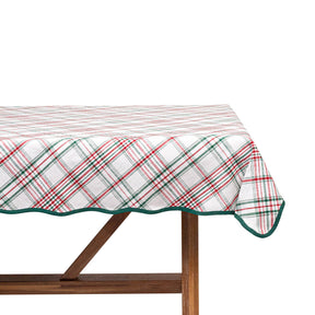Juliska Merry Tartan 52" Square Tablecloth