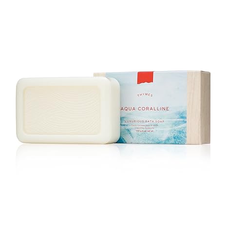 Thymes Aqua Coralline Bath Soap 6.0 oz