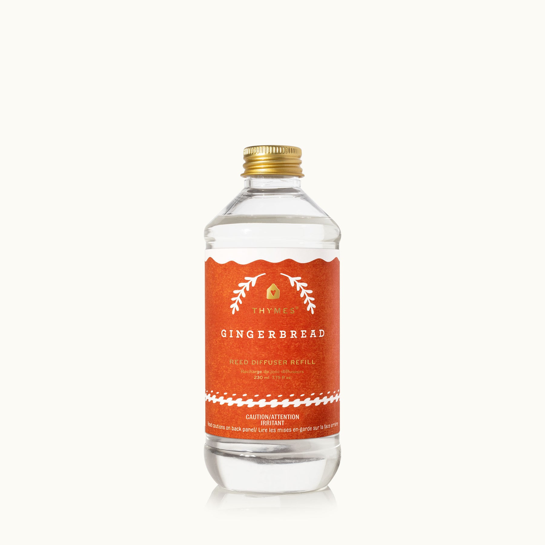 An image of Thymes Gingerbread Reed Diffuser Oil Refill 7.75 oz
