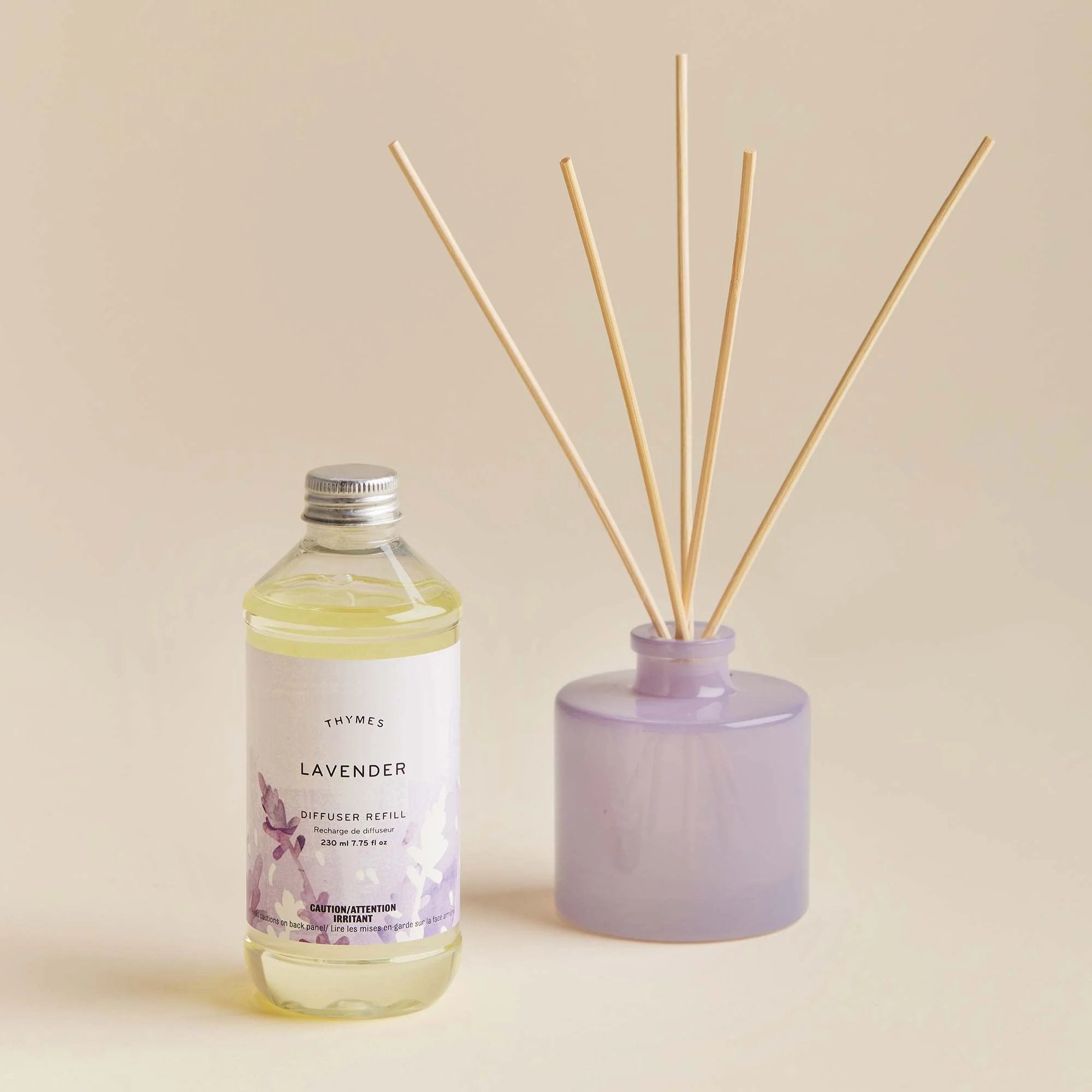 Thymes Lavender Reed Diffuser Oil Refill 7.75 fl oz