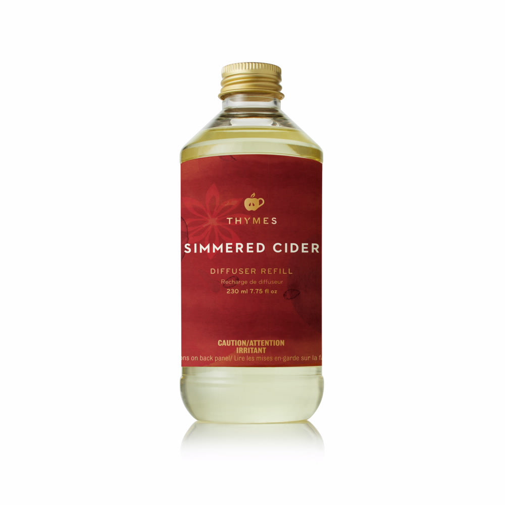 An image of Thymes Simmered Cider Reed Diffuser Oil Refill 7.75 fl oz