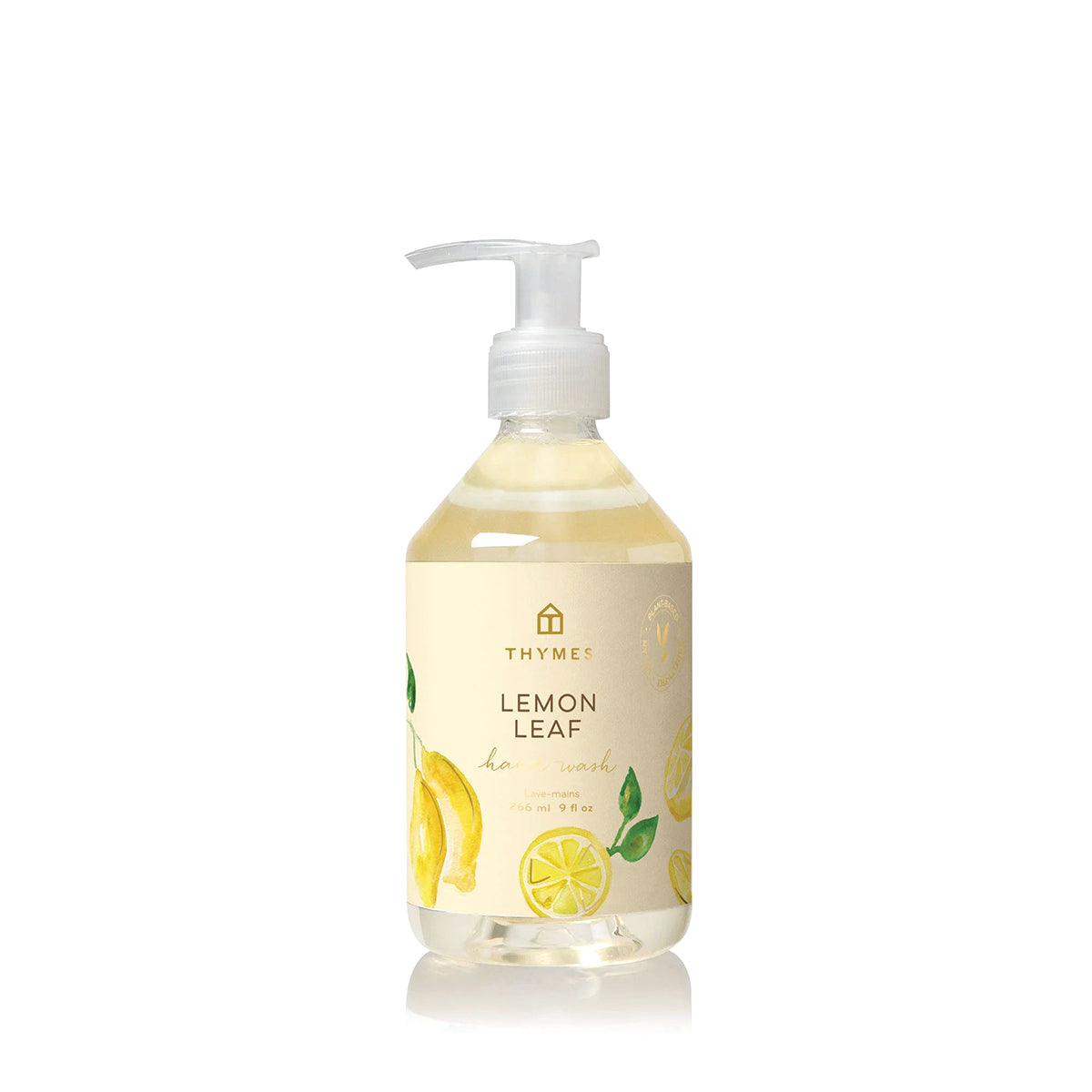 An image of Thymes Lemon Leaf Hand Wash 8.25 fl oz