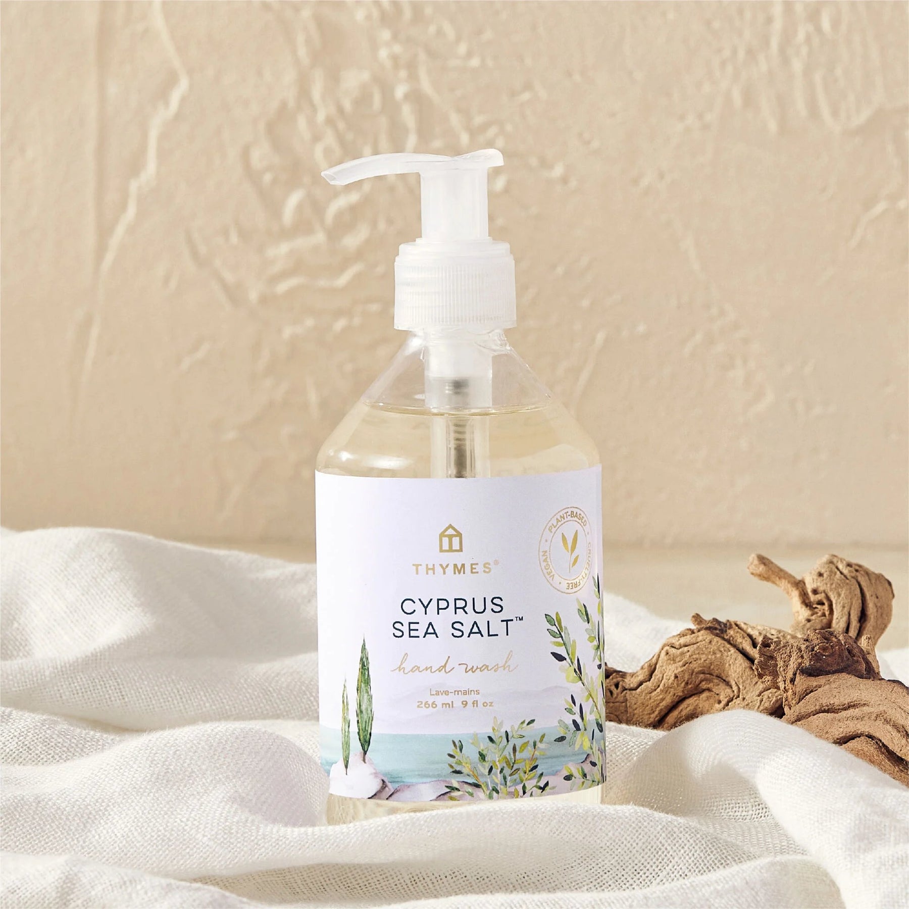 An image of Thymes Cypress Sea Salt Hand Wash 9.0 fl oz
