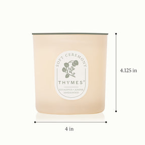 Thymes Soft Ceremony 2 Wick Poured Candle - 13 oz