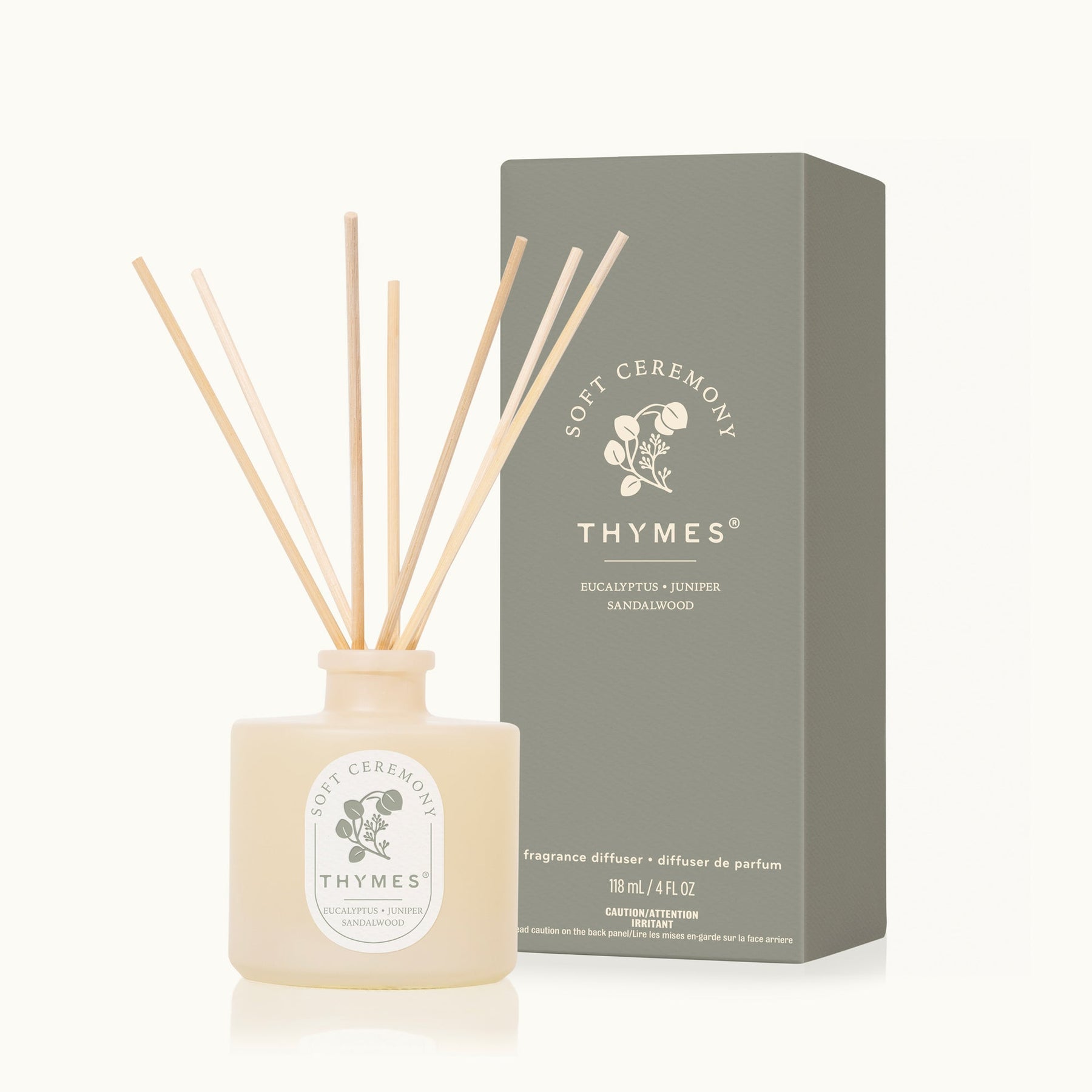 An image of Thymes Soft Ceremony Petite Diffuser - 4 oz