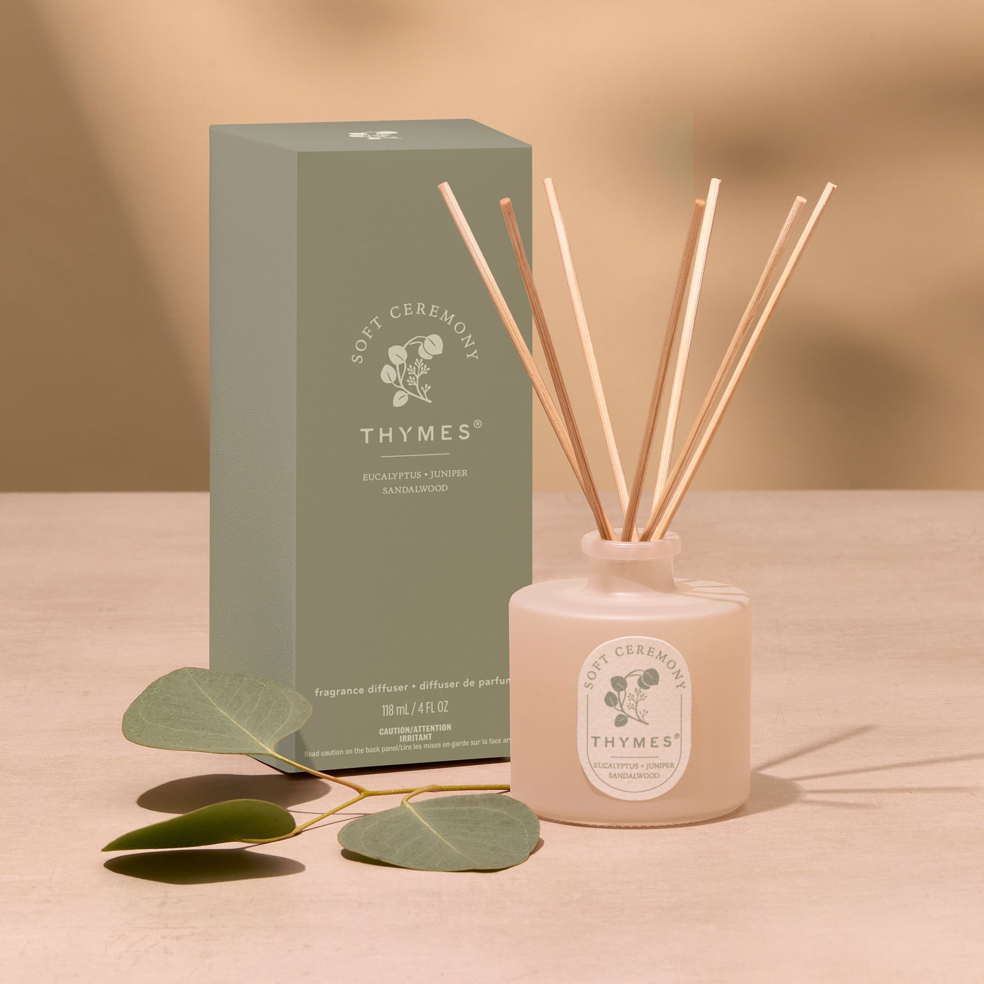 Thymes Soft Ceremony Petite Diffuser - 4 oz